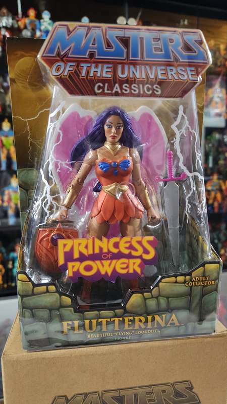 MOTUC FLUTTERINA (MOC) Masters Of The Universe Classics Figure He-Man