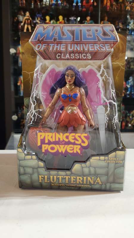MOTUC FLUTTERINA (MOC) Masters Of The Universe Classics Figure He-Man