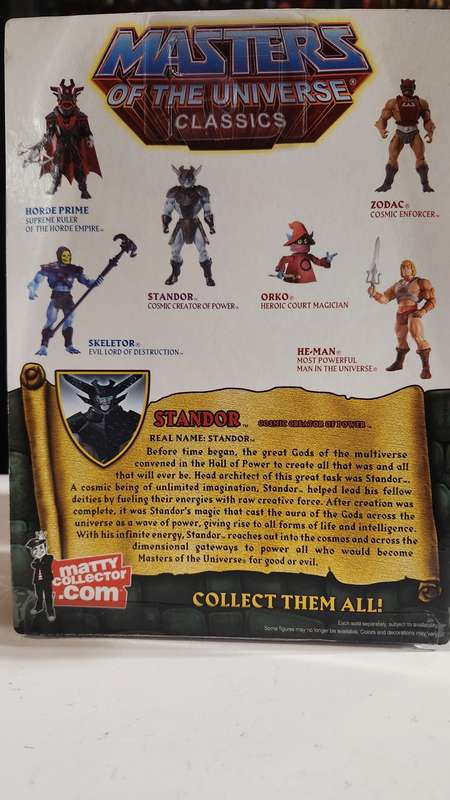 MOTUC Standor (MOC) Masters Of The Universe Classics Figure He-Man