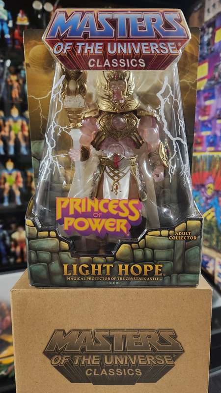 MOTUC LIGHT HOPE (MOC) Masters Of The Universe Classics Figure He-Man