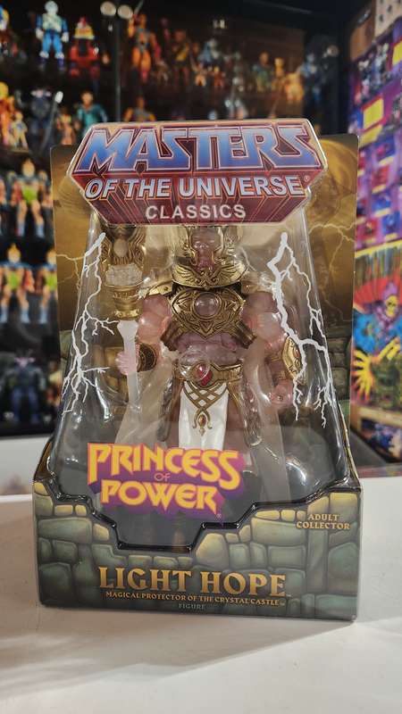 MOTUC LIGHT HOPE (MOC) Masters Of The Universe Classics Figure He-Man