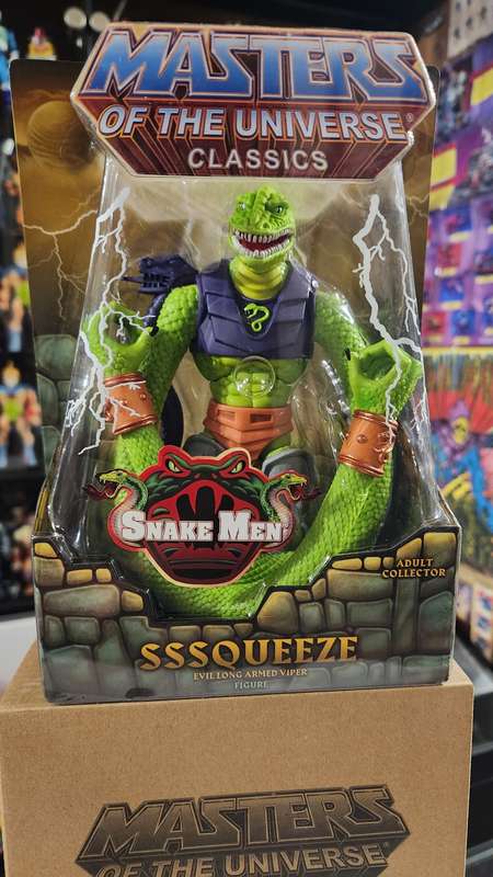 MOTUC SSSQUEEZE (MOC) Masters Of The Universe Classics Figure He-Man