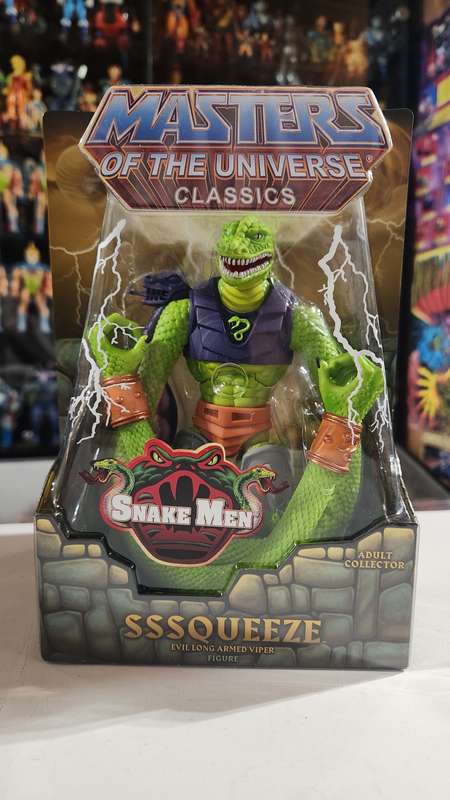 MOTUC SSSQUEEZE (MOC) Masters Of The Universe Classics Figure He-Man