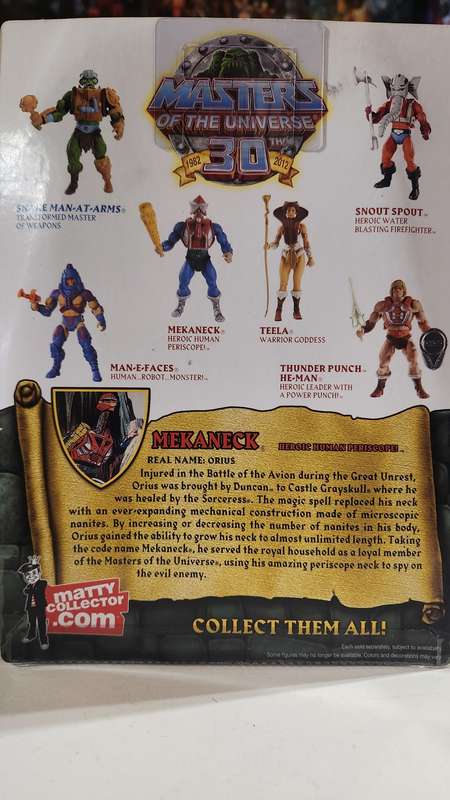 MOTUC MEKANECK (MOC) Masters Of The Universe Classics Figure He-Man