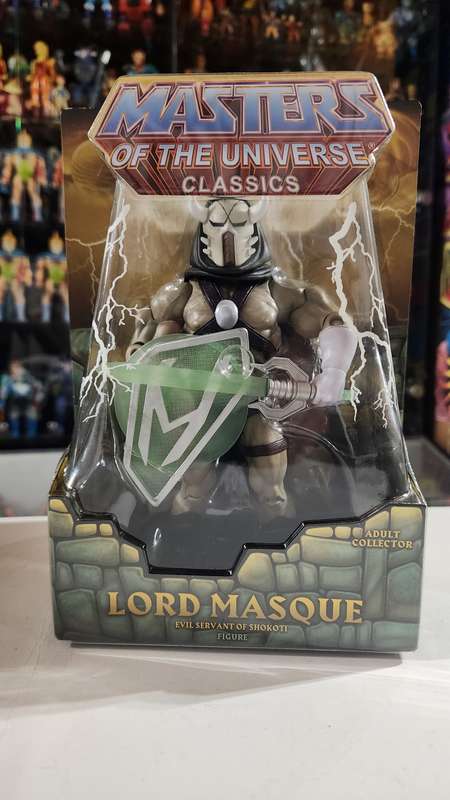 MOTUC LORD MASQUE (MOC) Masters Of The Universe Classics Figure He-Man