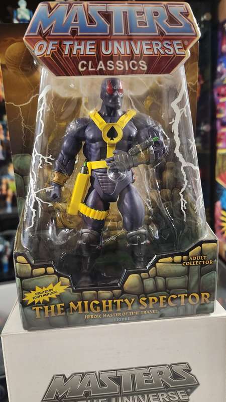 MOTUC THE MIGHTY SPECTOR (MOC) Masters Of The Universe Classics Figure He-Man