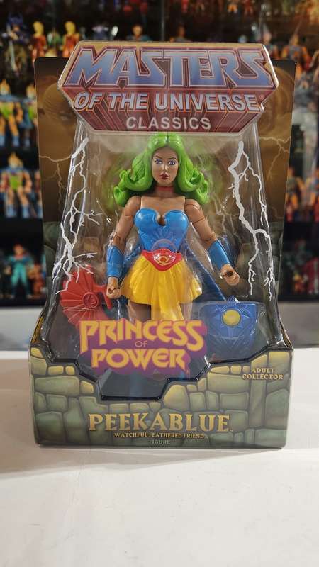 MOTUC PEEKABLUE (MOC) Masters Of The Universe Classics Figure He-Man