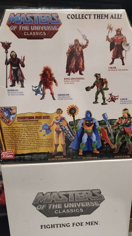 MOTUC FIGHTING FOE MEN (MOC) Masters Of The Universe Classics Figure He-Man