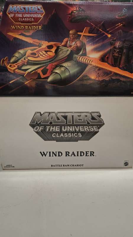 MOTUC WIND RAIDER (MOC) Masters Of The Universe Classics Figure He-Man