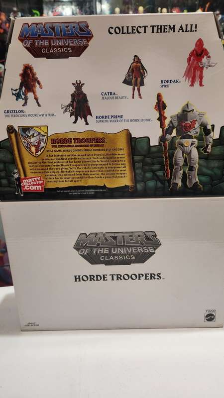 MOTUC HORDE TROOPERS (MOC) Masters Of The Universe Classics Figure He-Man