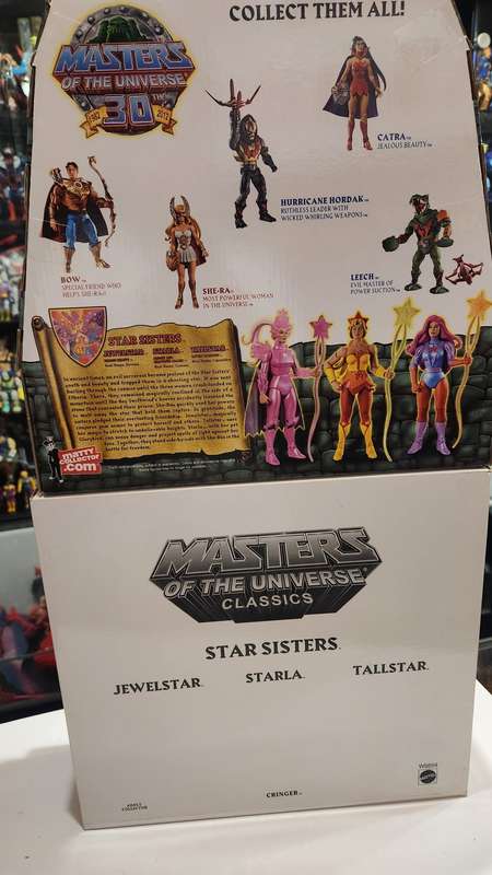 MOTUC STAR SISTERS (MOC) Masters Of The Universe Classics Figure He-Man