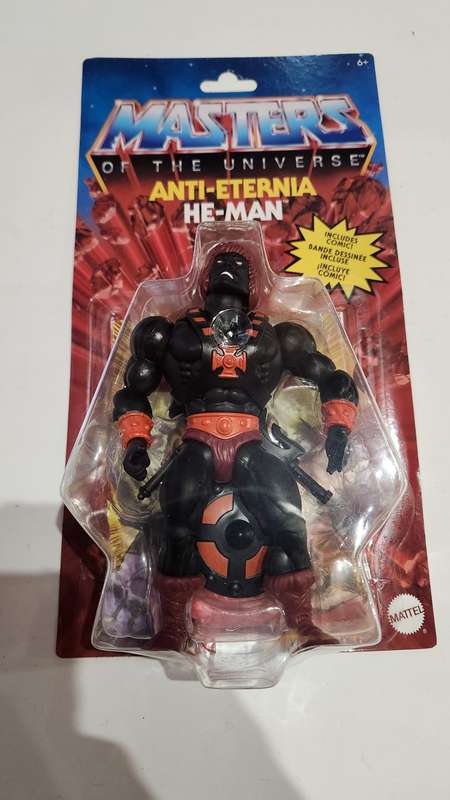 Masters Of The Universe (Motu) Origins ANTI-ETERNIA HE-MAN Figure Moc