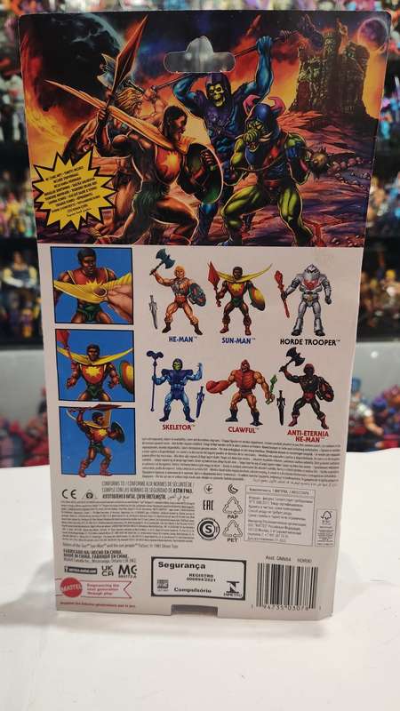 Masters Of The Universe (Motu) Origins SUN-MAN Figure Moc