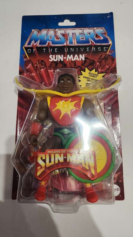 Masters Of The Universe (Motu) Origins SUN-MAN Figure Moc