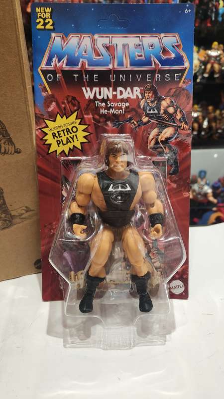 Masters Of The Universe (Motu) Origins WUN-DAR  MATTEL EXCLUSIVE Figure Moc
