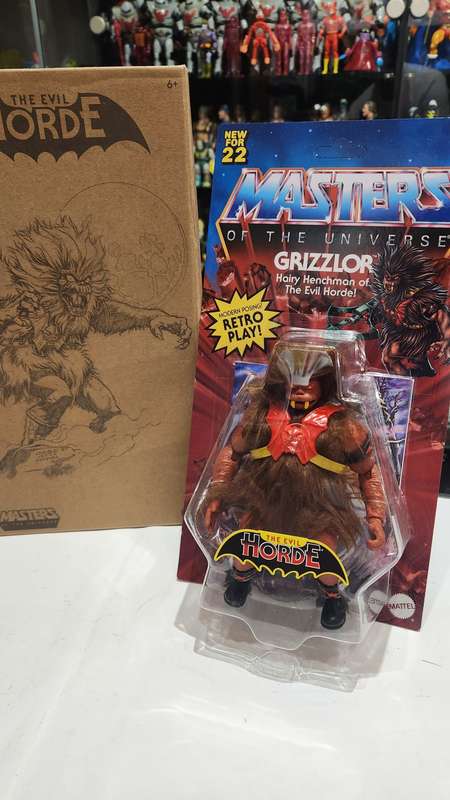 Masters Of The Universe (Motu) Origins GRIZZLOR  MATTEL EXCLUSIVE Figure Moc