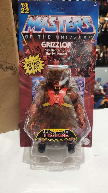 Masters Of The Universe (Motu) Origins GRIZZLOR  MATTEL EXCLUSIVE Figure Moc