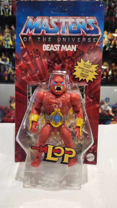 Masters Of The Universe (Motu) Origins BEAST MAN (LOP) Figure Moc