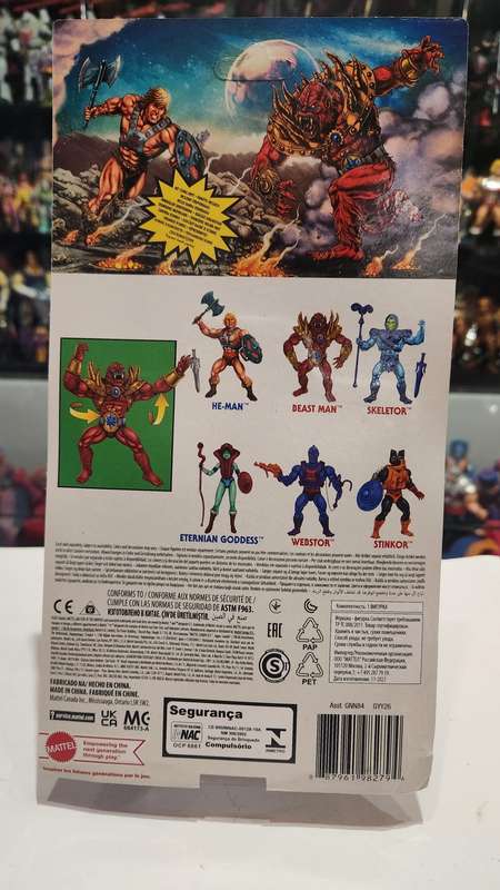 Masters Of The Universe (Motu) Origins BEAST MAN (LOP) Figure Moc