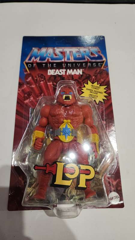 Masters Of The Universe (Motu) Origins BEAST MAN (LOP) Figure Moc