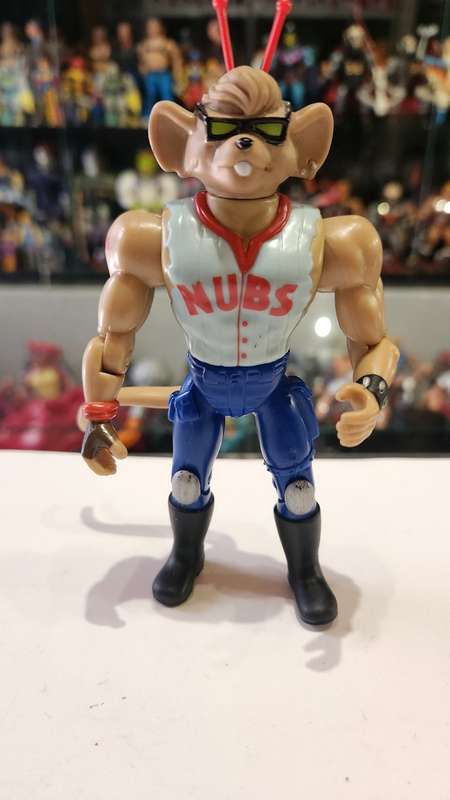 1993 Home Run Throttle From Biker Mice From Mars Vintage Figure #28