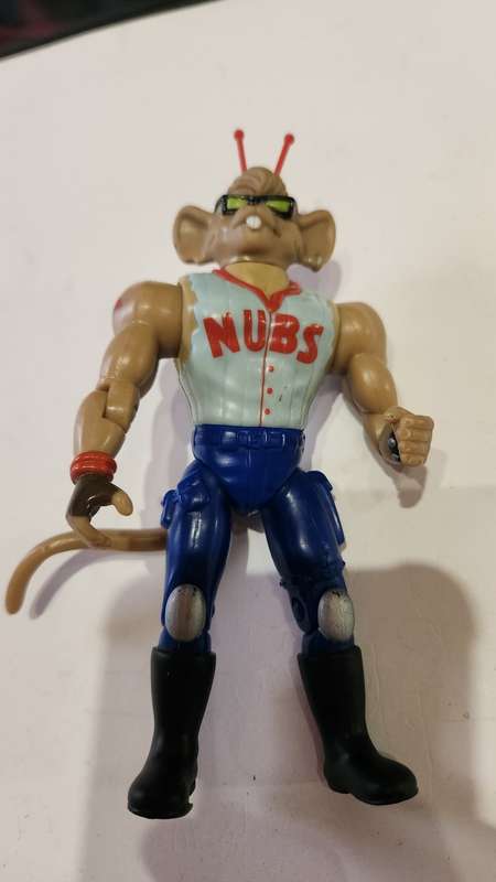 1993 Home Run Throttle From Biker Mice From Mars Vintage Figure #28