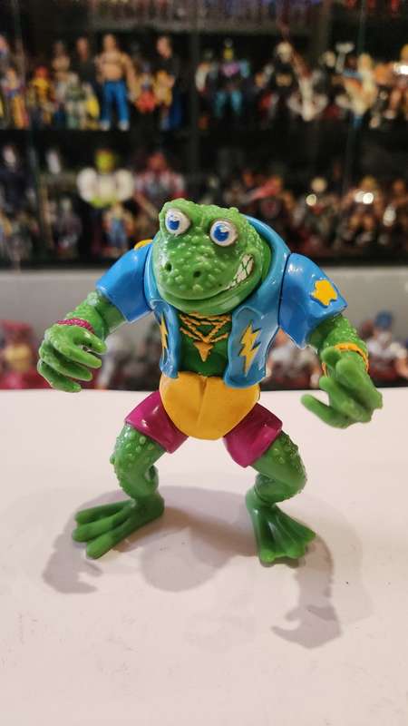 1989 Genghis Frog Vintage Figure Teenage Mutant Ninja Turtles 28