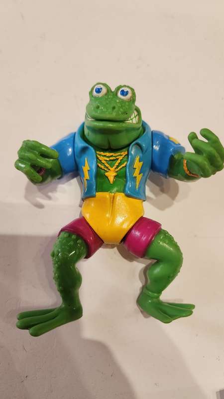 1989 Genghis Frog Vintage Figure Teenage Mutant Ninja Turtles 28