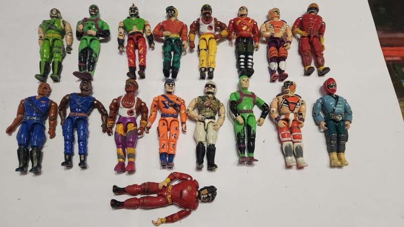 x17 LANARD The Corps 1986 Vintage Figure (SPARES LOT)