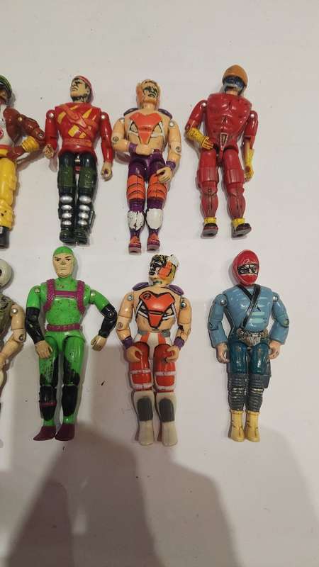 x17 LANARD The Corps 1986 Vintage Figure (SPARES LOT)