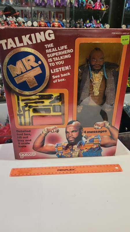 A-Team 1983 Boxed Talking Mr.T Vintage Figure Galoob