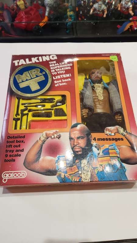 A-Team 1983 Boxed Talking Mr.T Vintage Figure Galoob