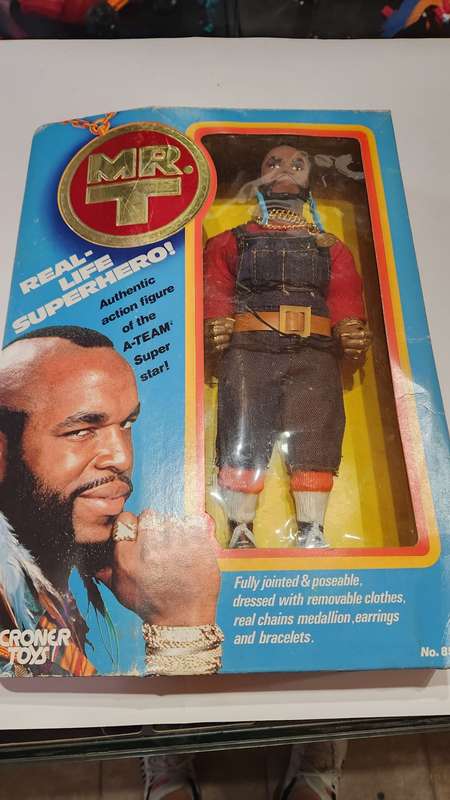 A-Team 1983 Boxed Mr.T Vintage Figure CRONER TOYS