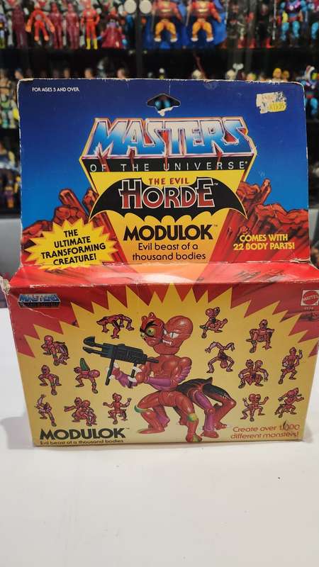 1985 BOXED Complete Modulok of He-Man-Masters of the Universe (MOTU) Vintage Figure
