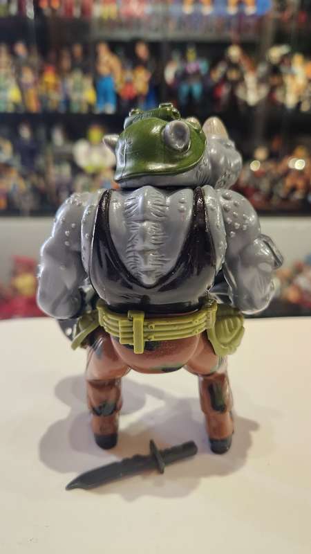 1988 Complete ROCKSTEADY Vintage Figure Teenage Mutant Ninja Turtles 12