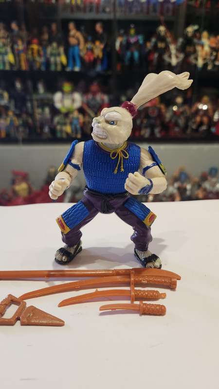 1989 Complete Usagi Vintage Figure Teenage Mutant Ninja Turtles 12