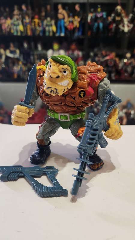 1989 Complete General Traag Vintage Figure Teenage Mutant Ninja Turtles #12