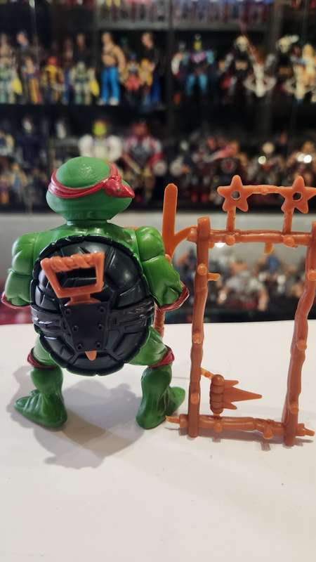 1988 Complete Raphael Soft Head Vintage Figure Teenage Mutant Ninja Turtles 12