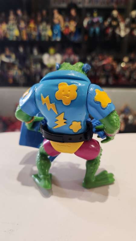 1989 Complete Genghis Frog Vintage Figure Teenage Mutant Ninja Turtles 12