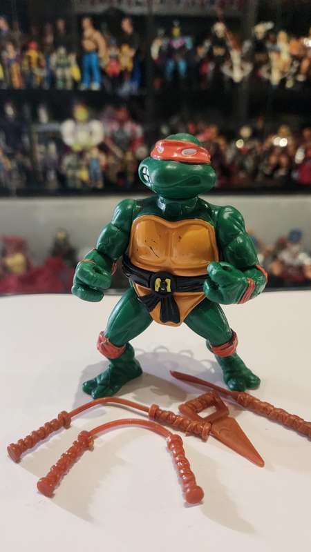 1988 Michaelangelo Vintage Figure Teenage Mutant Ninja Turtles #12