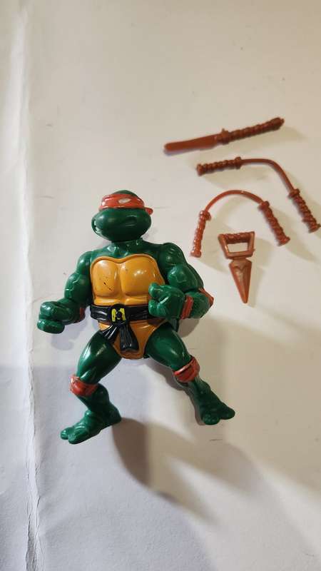1988 Michaelangelo Vintage Figure Teenage Mutant Ninja Turtles #12