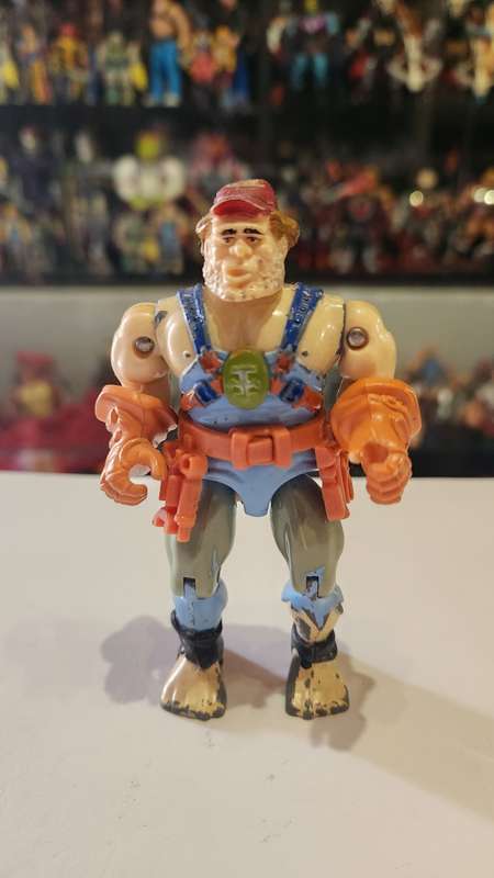Bionic Six 1986 Complete MECHANIC Vintage Figure #12
