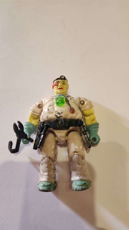 Bionic Six 1986 Complete DR.SCARAB Vintage Figure #12