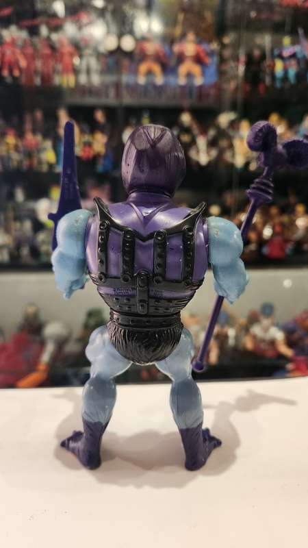 1984 Complete Battle Armor Skeletor of He-Man-Masters of the Universe 12 (MOTU) Vintage Figure
