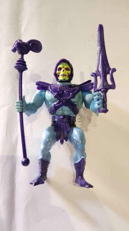 1981 Complete Skeletor of He-Man Masters of the Universe #8 (MOTU) Vintage Figure