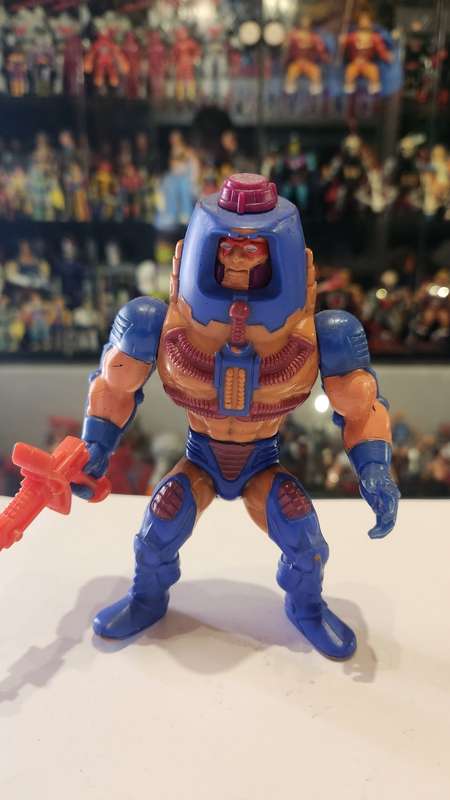 1983 Complete Man-E-Faces of He-man-Masters of the Universe 12 (MOTU) Vintage Figure