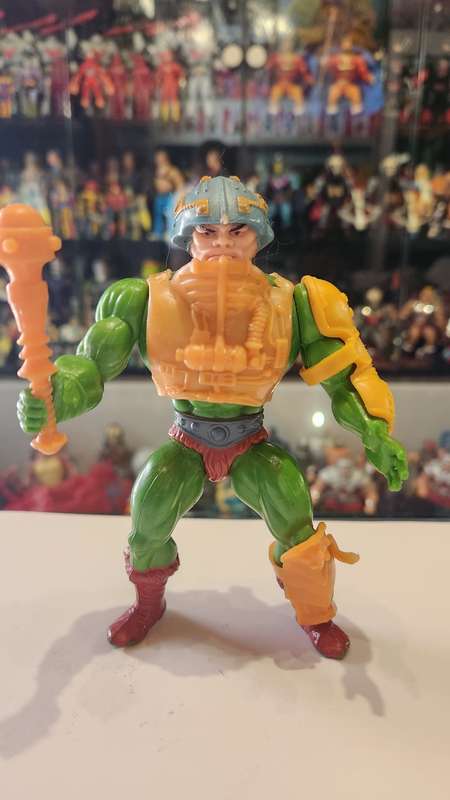 1982 Complete Man-At-Arms of He-Man-Masters of the Universe 28 (MOTU) Vintage Figure