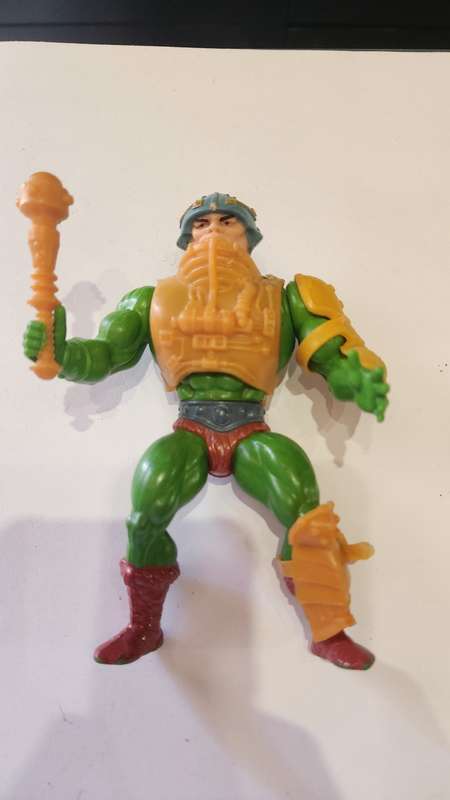 1982 Complete Man-At-Arms of He-Man-Masters of the Universe 28 (MOTU) Vintage Figure