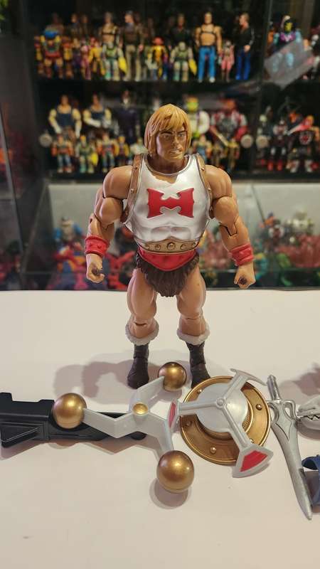 MOTUC TERROR CLAWS SKELETOR/FLYING FISTS HE-MAN Masters Of The Universe Classics Figure He-Man