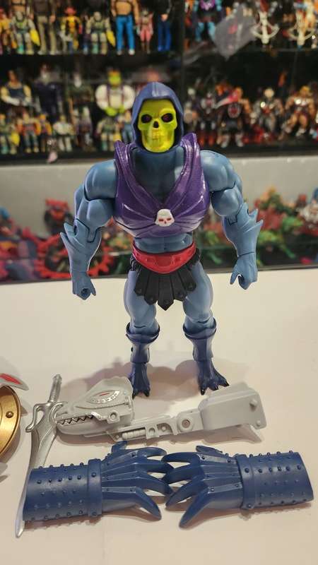 MOTUC TERROR CLAWS SKELETOR/FLYING FISTS HE-MAN Masters Of The Universe Classics Figure He-Man